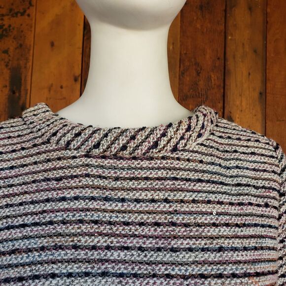 Eva Mendes Tweed Long Sleeved Dress - Picture 6 of 12